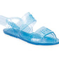 Blue Polivinyl Women Sandal
