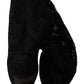 Black Stretch Socks Taormina Lace Boots Shoes