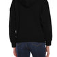 Black Cotton Women Sweater