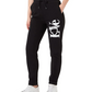 Black Cotton Women Sweatpant
