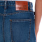 Blue Cotton Women Baggy Jean