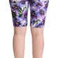 Floral Cropped Mid-Waist Pants