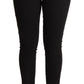 Elegant Slim Fit Black Denim Jeans