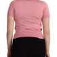 Silk Pink Ascot Collar Blouse