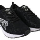Elegant Black Runner Umi Sneakers