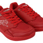 Elevate Your Game with Sleek Red Sneakers