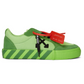 Green Linen Women Sneaker