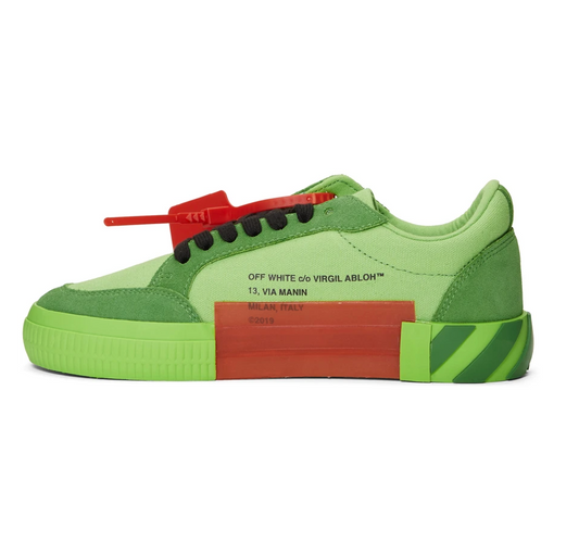 Green Linen Women Sneaker