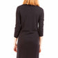 Black Polyester Women Dress