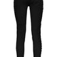 Black Cotton Women Jeans