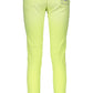 Yellow Cotton Women Jeans