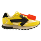 Yellow Calfskin Women Sneaker