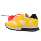 Yellow Calfskin Women Sneaker