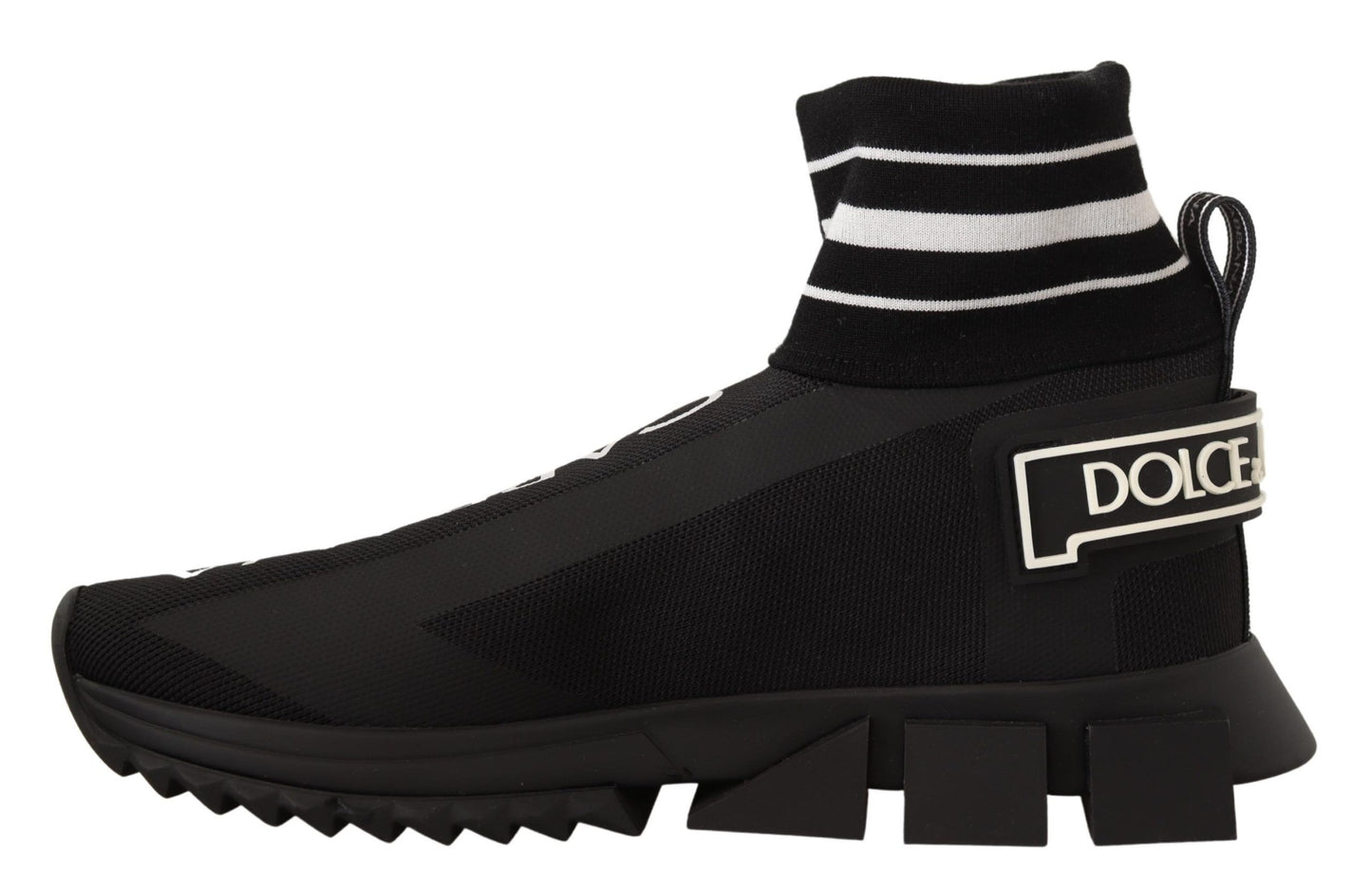 Elegant Black Silk-Blend Sneakers
