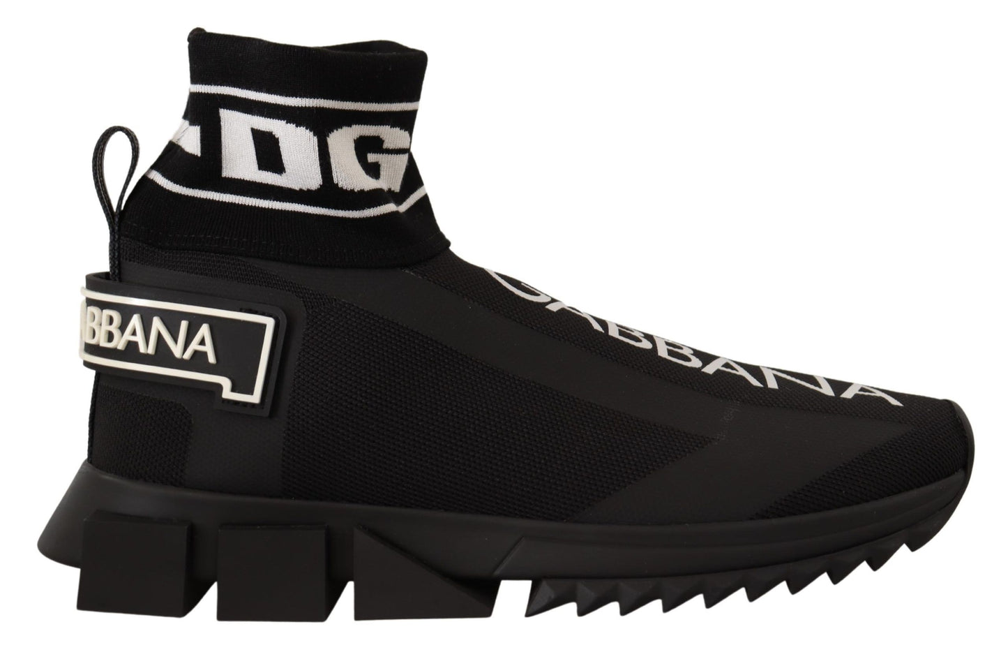 Elegant Black Silk-Blend Sneakers