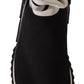 Chic Sock-Style Sneakers in Monochrome
