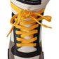 Multicolor High Top Leather Sneakers