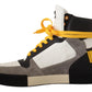 Multicolor High Top Leather Sneakers