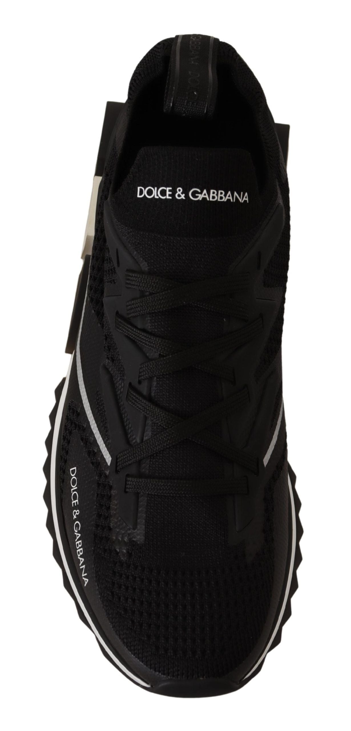 Elegant Black Casual Sport Sneakers
