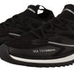 Elegant Black Casual Sport Sneakers