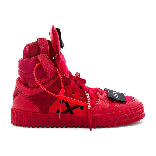 Red Calfskin Women Sneaker
