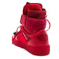 Red Calfskin Women Sneaker