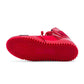 Red Calfskin Women Sneaker