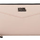 Elegant Mauve Leather Wallet - Secure & Stylish