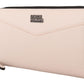Elegant Mauve Leather Wallet - Secure & Stylish