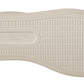 Exquisite White Love Motif Leather Sneakers