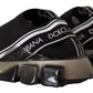 Sophisticated Black Casual Sport Sneakers
