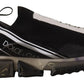 Sophisticated Black Casual Sport Sneakers