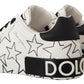 Elegant Star-Patterned Low-Top Sneakers