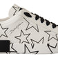 Elegant Star-Patterned Low-Top Sneakers