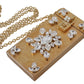 Gold Crystal Mini Purse with Chain