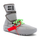 Gray Polyamide Men Sneaker