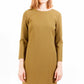 Green Wool Women Dress