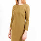 Green Wool Women Dress