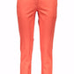 Red Cotton Women Pant