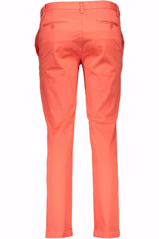 Red Cotton Women Pant