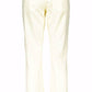 White Cotton Women Pant