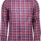 Blue Cotton Men Shirt