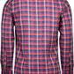 Blue Cotton Men Shirt