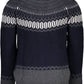 Blue Wool Men Sweater