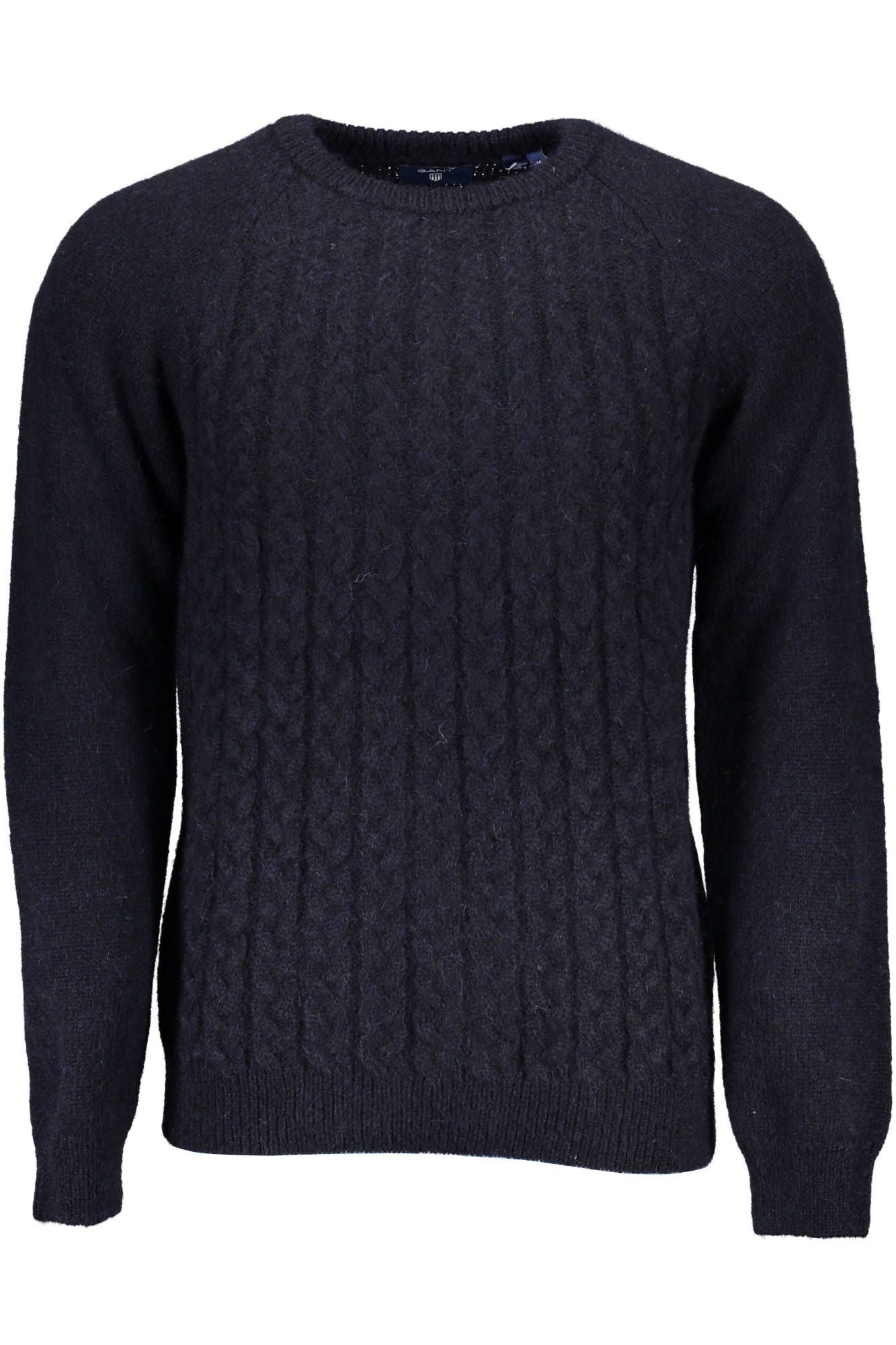 Blue Wool Men Sweater
