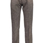 Brown Silk Men Pant