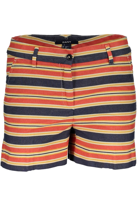 Multicolor Cotton Women Pant
