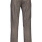 Brown Silk Men Pant