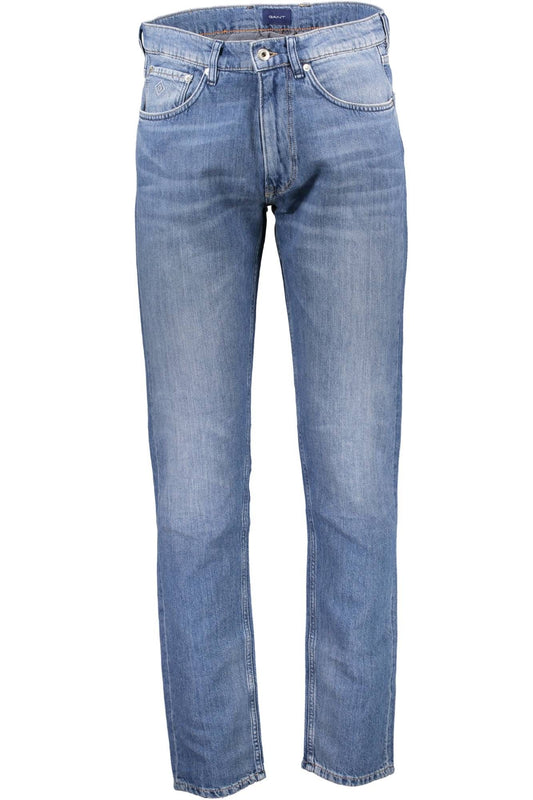 Blue Cotton Men Jeans