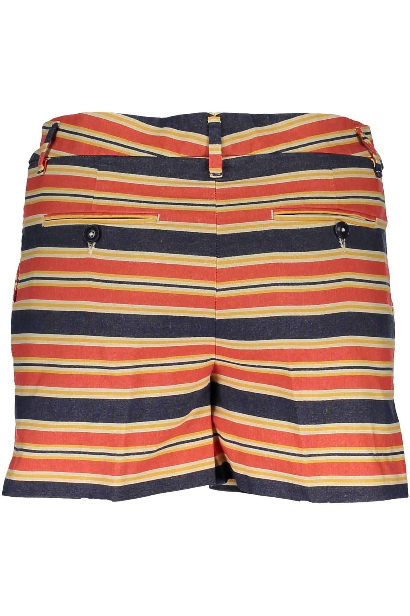 Multicolor Cotton Women Pant